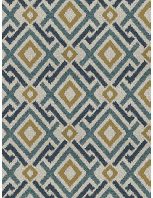 Ткань Fabricut Color Studio Vol.VII Navy Archetype/Cyan