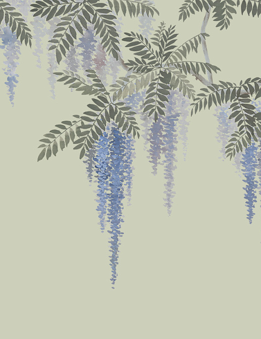 Обои Yana Svetlova Wallcoverings Art Prints C18/GREEN