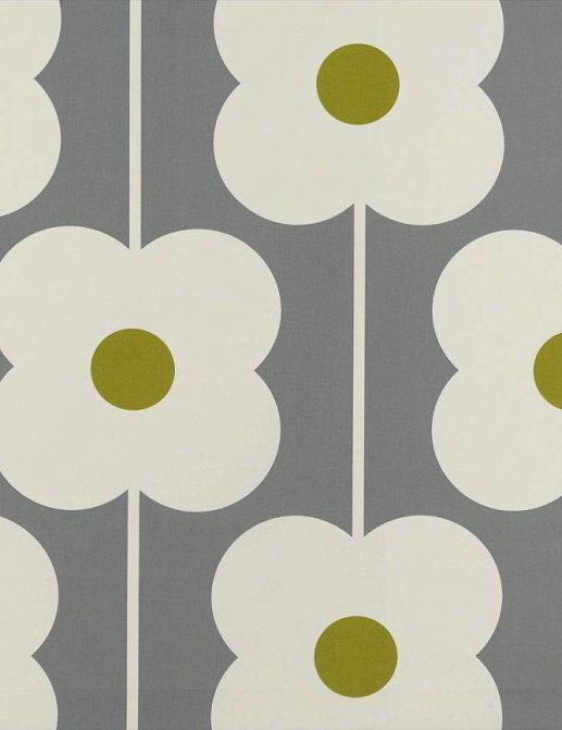 Ткань Orla Kiely Prints-Volume One AbacusFlower/Olive