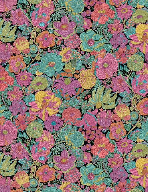 Ткань Blendworth Library Mauve/Pixie