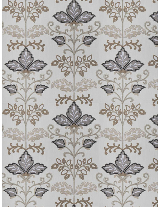 Ткань Fabricut Vignettes Vol.XVI Wicker LensFloral/Pewter
