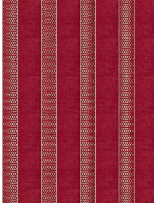 Ткань Fabricut Color Studio Vol.VIII Vermillion Trove stripe/Cardinal
