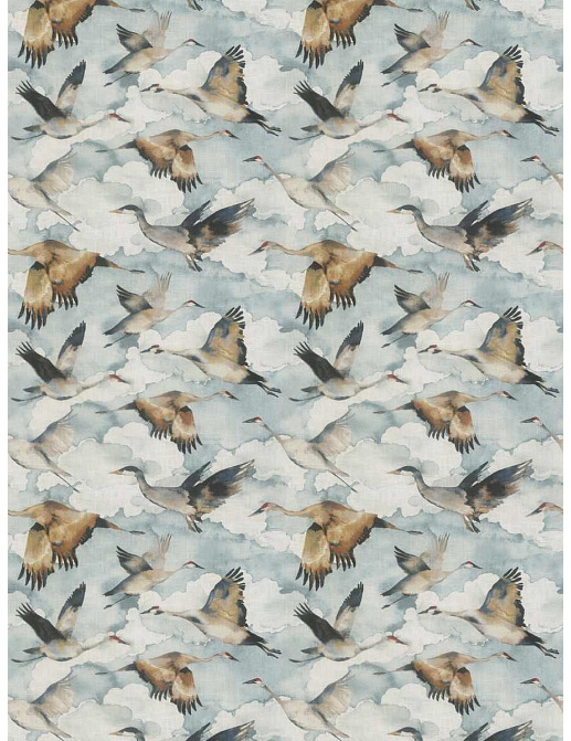 Ткань Fabricut Natural Nuances Vignettes Juniper Flybird/Sky