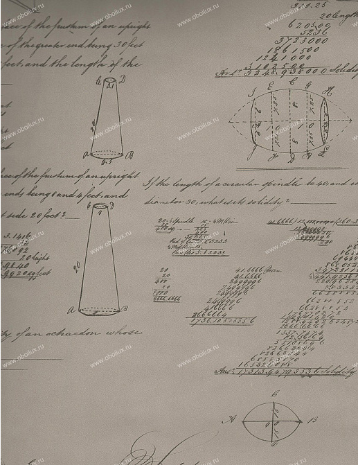 Обои Andrew Martin Navigator Pythagoras/Taupe