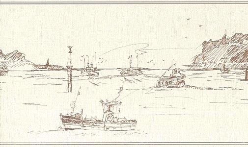 Бордюр Casadeco Nautic NTC15111128