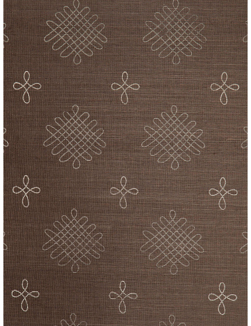 Обои Holland & Sherry Five Nations Printed Grasscloth Collection DEWP7230/Huron Criterion