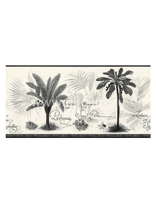 Бордюр Blue Mountain Black & White BC1580211b