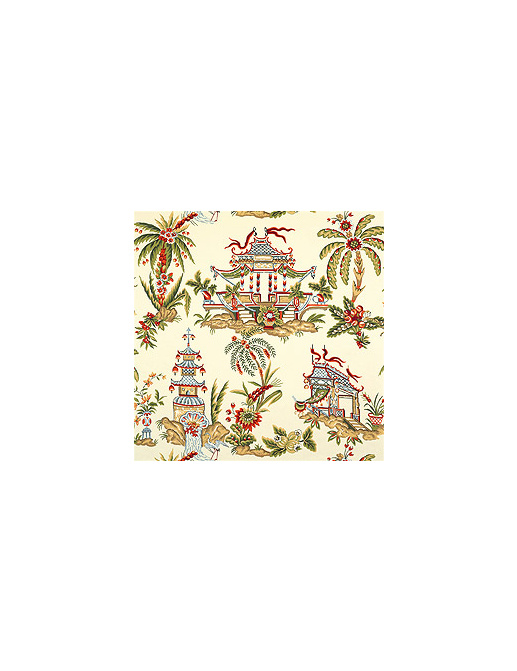 Ткань Thibaut Tea House F95312