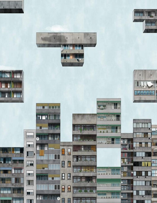 Панно и фотообои Coordonne Random Archist 9000040N