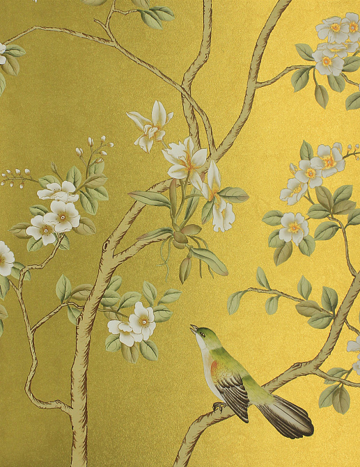 Обои Paul Montgomery Studio Endur Collection (Mural Sources) E-CH-080-GN1-GS/Gold