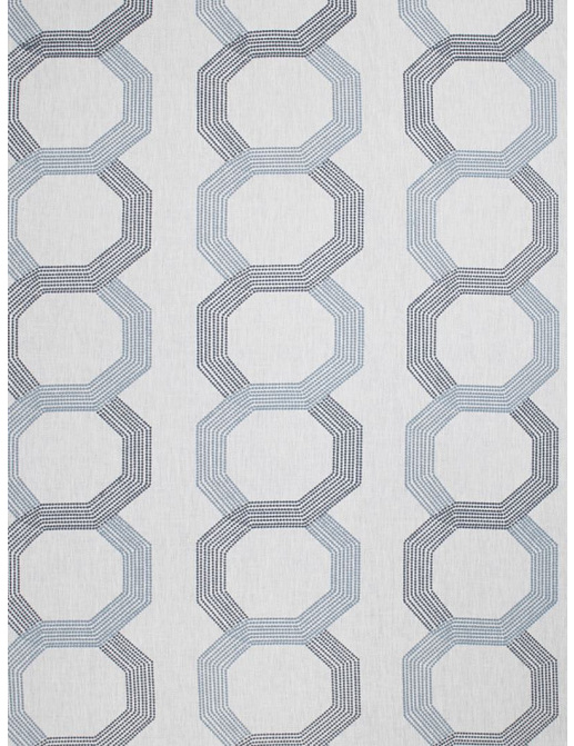 Ткань Fabricut Modern Nuances Blue Wave Corner shop/Navy