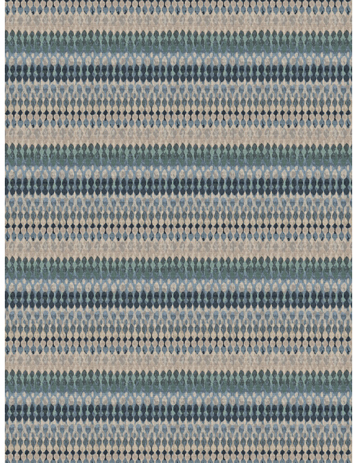 Ткань Fabricut Chromatics Vol.XXV Indigo Verbiage/Denim