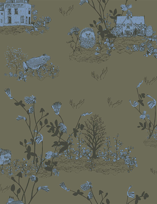 Обои Sian Zeng Classic Wallpapers WOODLANDS08