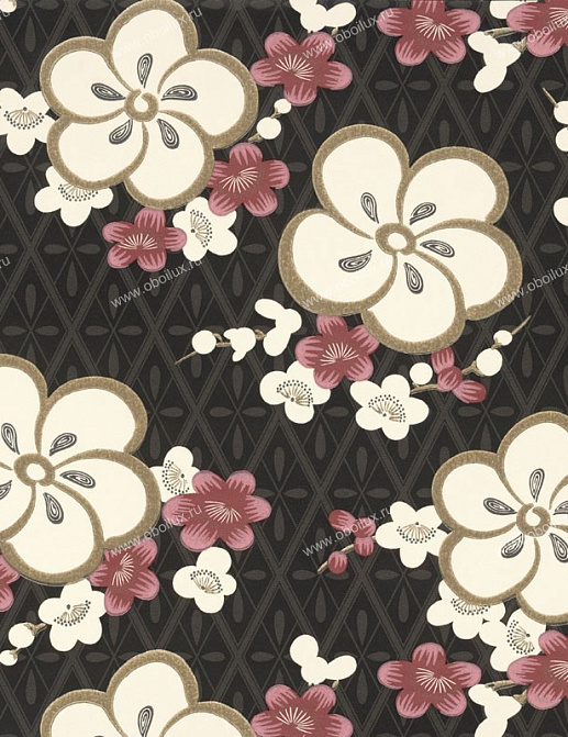 Обои Little Greene Oriental Wallpapers 0275BLPINKB