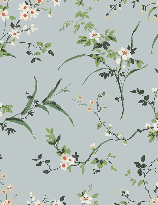 Обои York Blooms II Resource Library BL1743