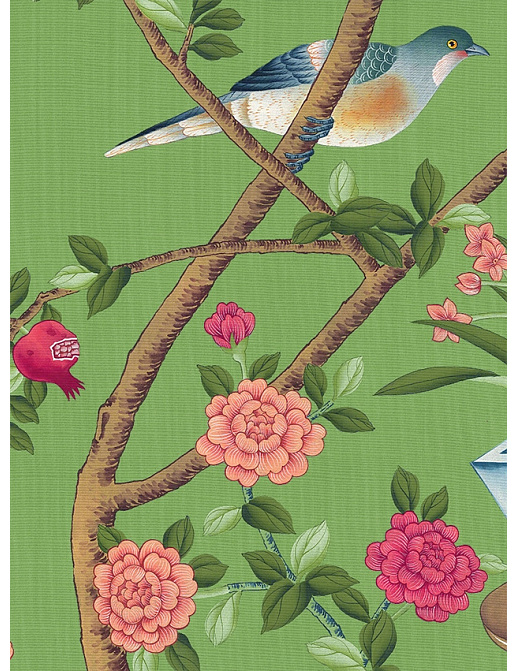 Обои Paul Montgomery Studio Book of Murals (Mural Sources) CH-097-BA/Emerald