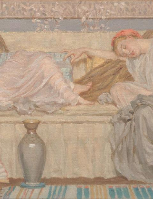Панно и фотообои Affresco Фрески и фотообои Albert Joseph Moore Beads study