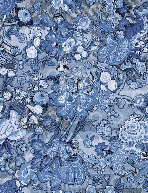 Обои Arte Moooi Tokyo Blue MO3012