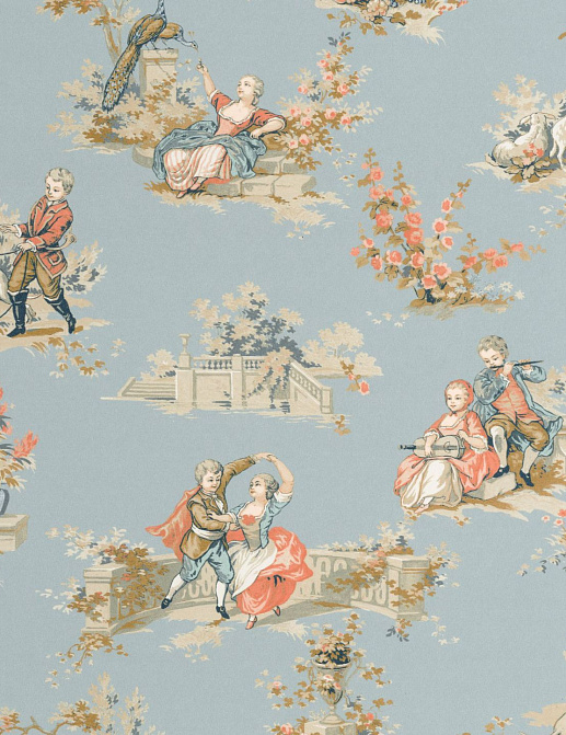 Обои Casadeco Les Belles Toiles de Jouy 2 BTJD201736515