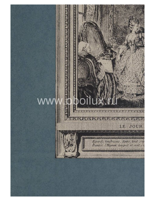 Обои Lewis & Wood Book I - Sporting & Character LW94176/Print Room Cobalt Blue