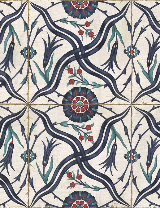 Панно и фотообои Iksel Scenic & Architectural Wallpapers Iznik Collection IZNIK CHARPI