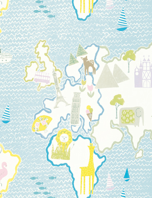 Ткань Designers Guild Around the world F1825/03