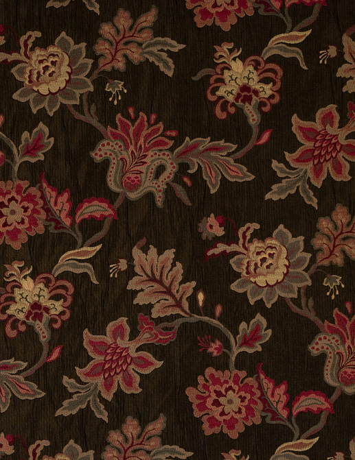 Ткань Trend Jaclyn Smith Home brown black 01846 Jet