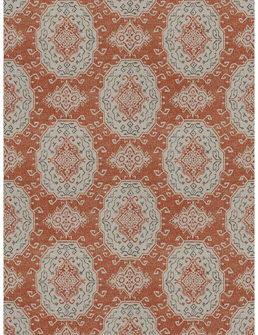 Ткань Fabricut Chromatics Vol.XXIII Sedona Secale/Terra cotta