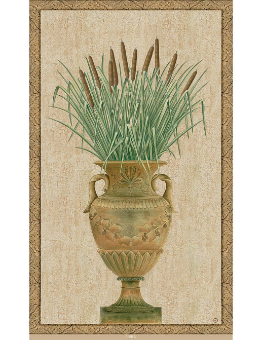 Панно и фотообои Iksel Scenic & Architectural Wallpapers Grecian Urns & Reeds URR2