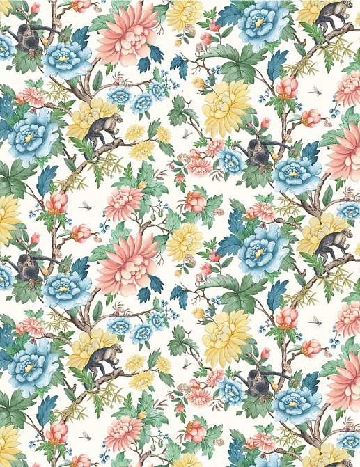 Ткань Clarke & Clarke Botanical Wonders F1603/01