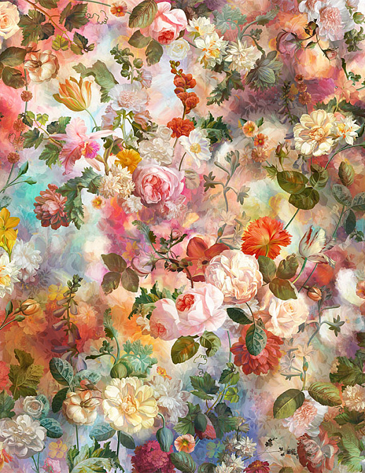 Панно и фотообои Affresco Цветариум Flower Festival Color 1