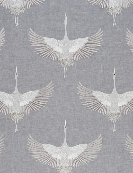 Ткань KAI Aravalli Demoiselle/Smoke