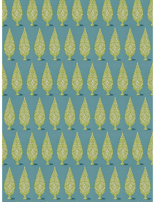 Ткань Stroheim Dana Gibson Prints II Priya/Peacock