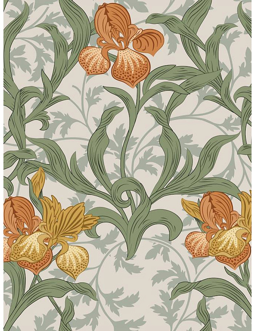 Ткань Серебрянная Студия (Silver Studio) Lazy Daisy D412/01/TW