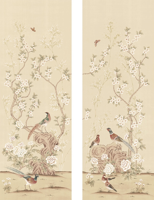 Обои Paul Montgomery Studio Book of Murals (Mural Sources) CH-130-RF1/Beige