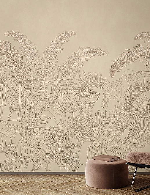 Панно и фотообои Affresco Line Art AF2129-COL1