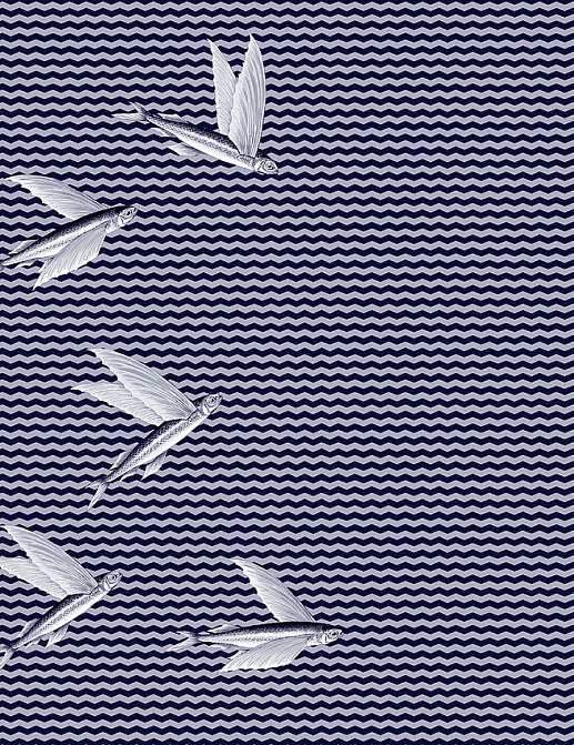 Ткань Flying Fish Interior Textiles K-4-L