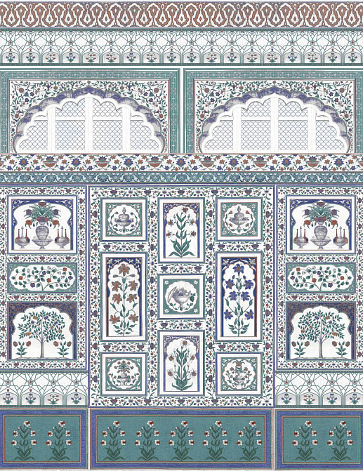 Панно и фотообои Iksel Scenic & Architectural Wallpapers Amber Blue