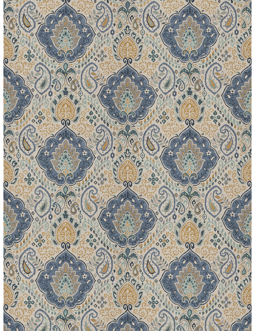 Ткань Fabricut Chromatics Vol.XXV Indigo Dramatic/Regal blue
