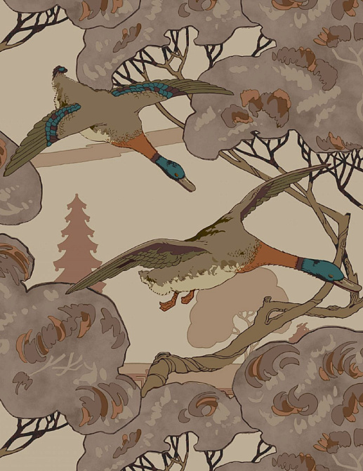 Обои Mulberry Icons Wallpaper FG102/H113