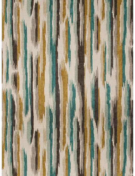 Ткань Fabricut Color Studio Vol.VIII Peacock Parquet Stripe/Tahiti