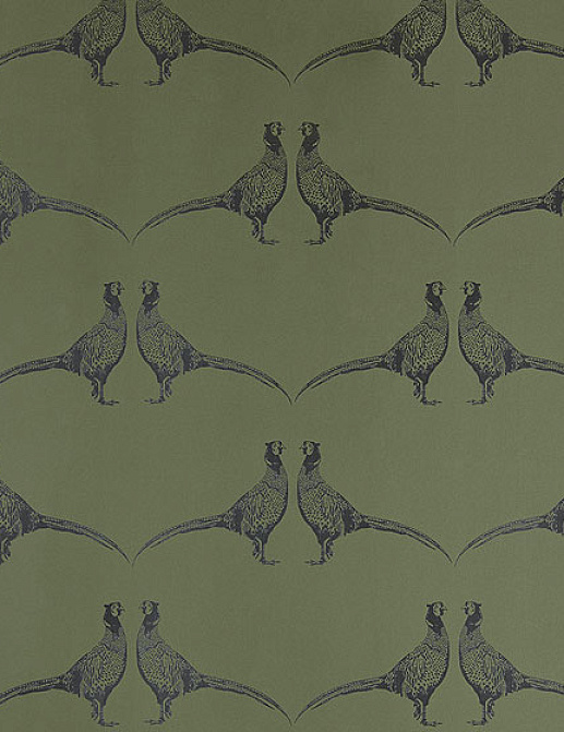 Обои Barneby Gates Book vol.4 BG1500101/Pheasant/Camo Green