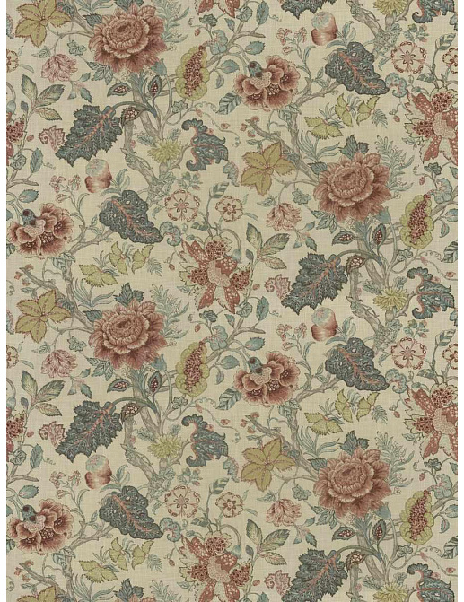 Ткань Fabricut Natural Nuances Vignettes Clay Papyrifa/Primary