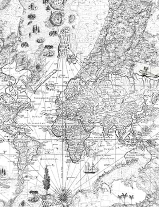 Панно и фотообои Rebel Walls No 5 Maps R13863