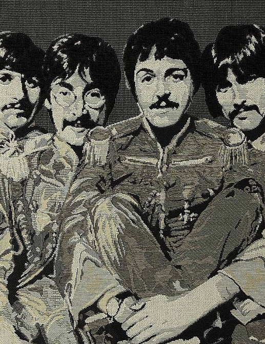 Ткань Andrew Martin The Beatles FAB4 Large/Antracite