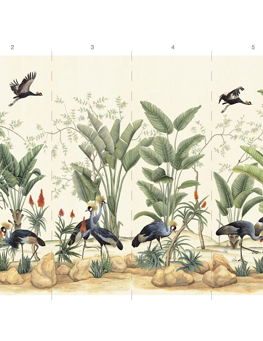 Обои Paul Montgomery Studio Book of Murals (Mural Sources) FL-120-AC