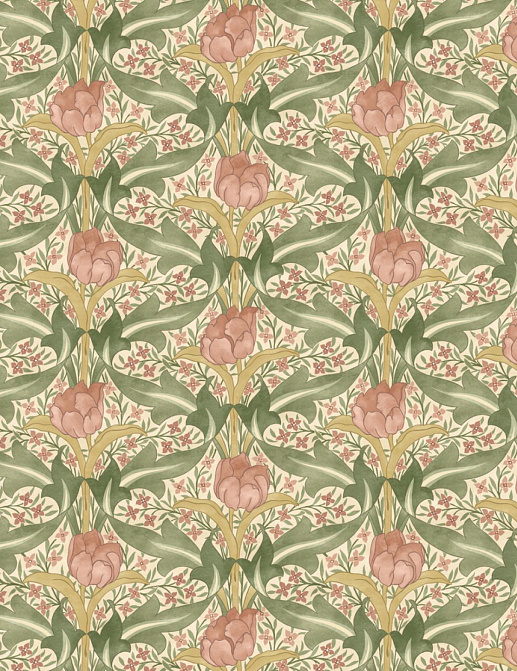 Обои GP & J Baker Original Brantwood Wallpaper BW45104/4