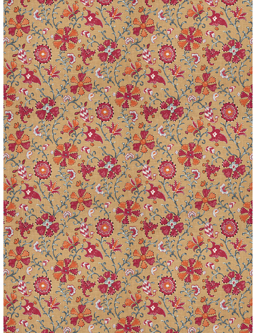Ткань Fabricut Isabelle Borchgrave Mulberry Cheval/Exotic berry