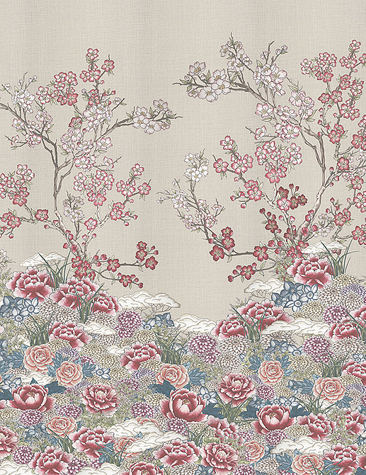 Панно и фотообои LondonArt Kimono KMN01-E