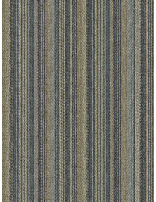 Ткань Fabricut Checks&Stripes Avalon Lane Wildfire/Denim